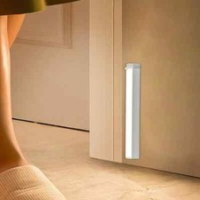 Luz nocturna portátil para cocina, mesita de noche, armario, luz LED