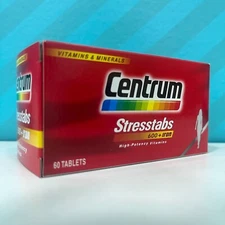 Centrum Stresstabs 600 Iron Vitamin Mineral High Potency Women Health Deep Sleep