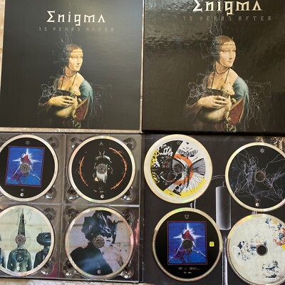 Enigma - 15 Years After 6 CD and 2 DVD Exclusive Box Set Rare
