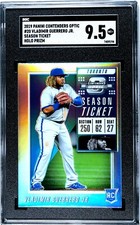 2019 Panini Contenders Optic #20 Vladimir Guerrero Jr. HOLO SILVER SGC 9.5 RC