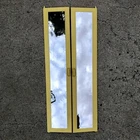 VTG 1978 Barbie A-Frame Dream House Yellow Closet Mirrored Doors Pair (2) Mattel