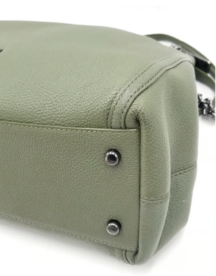 Coach 36855 Ivy Green Edie Turn Lock Shoulder Bag & Wallet With