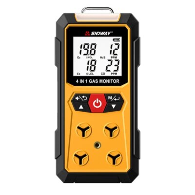 Gas Leak Detector Combustible Gas Leak Analyzer Gas Detector Sound Light Alarm