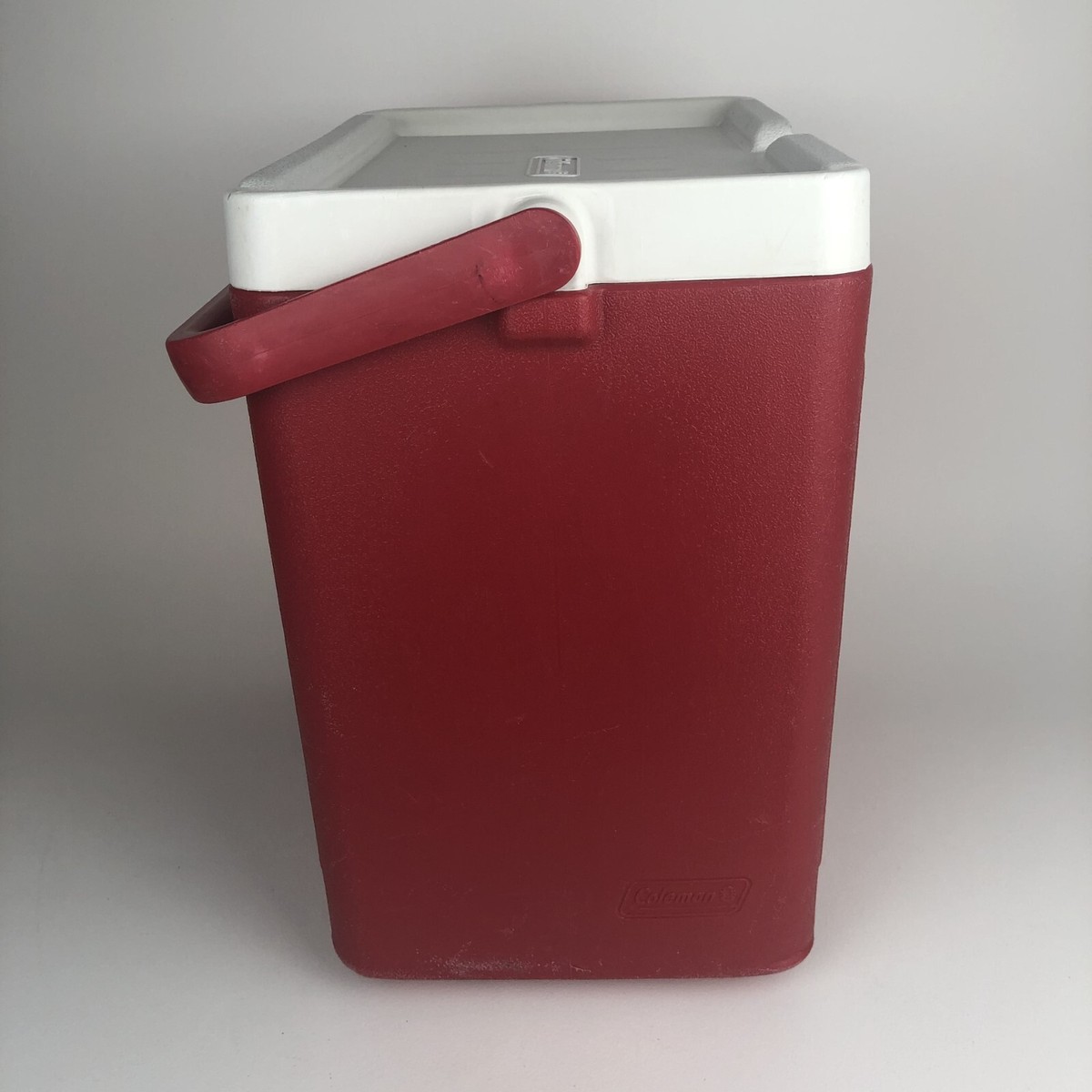 Vintage Coleman Party Stacker Cooler RED 20 Can Ice Chest