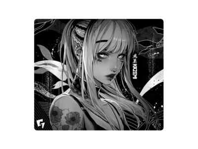 GLSSWRKS Kazemi Premium Glass Mousepad Dark 19.3 GLSSWRKS Kazemi Premium Glass Mousepad Dark 19.3