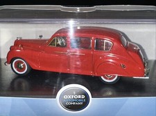 Oxford Scarlet Austin Princess 1957 Red 143 Scale Diecast Car