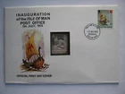 1973 Inauguration of the Isle of Man Post Office FDC with silver medal