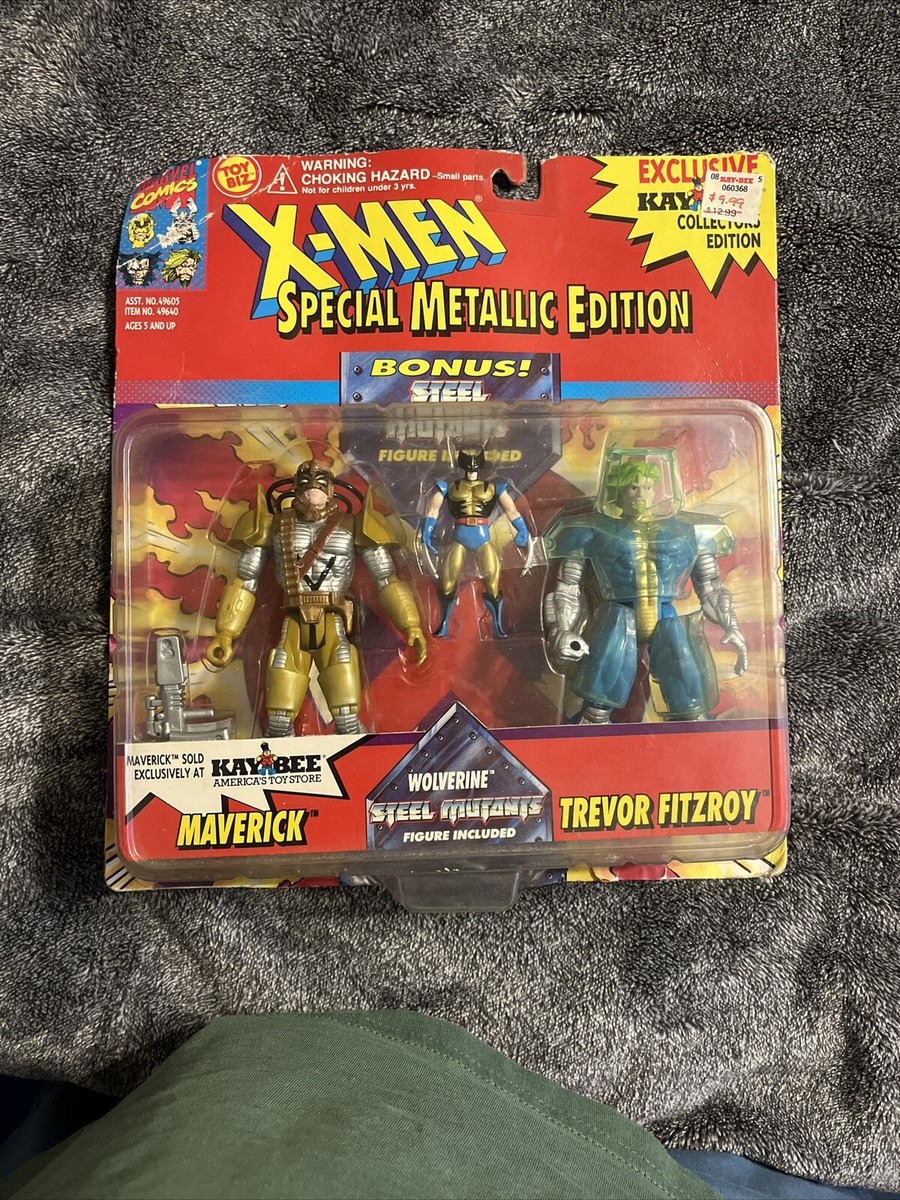 X MEN SPECIAL METALLIC EDITION MAVERICK TREVOR FITZROY AND