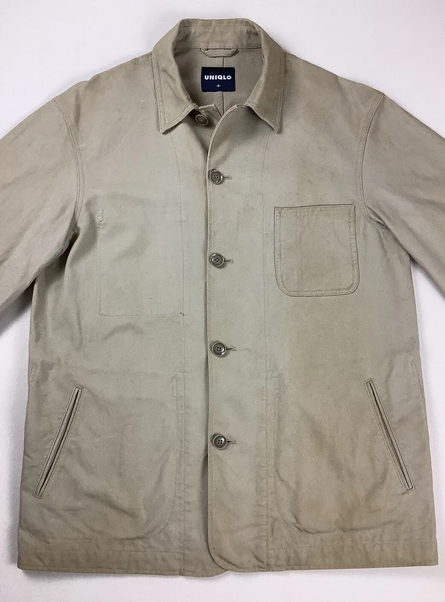 Uniqlo canvas shop jacket