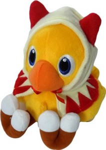 white mage chocobo plush