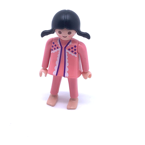 Playmobil 3980 - Chambre D'hôpital Avec Cheveux Couette Noire - RARE