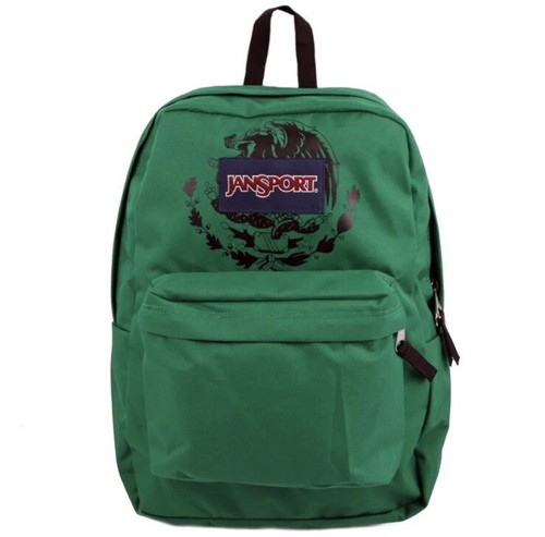 Jansport Superbreak OG Backpack Mexicano Mexico Green School Book Bag Authentic - 第 1/1 張圖片