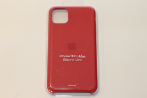 Genuine Apple Silicone Case For Iphone 11 Pro Max Mwyv2zm A Red Open Box Ebay