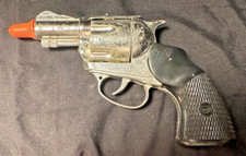 VINTAGE MATTEL SHOOTIN SHELL SNUB NOSE 38 TOY CAP GUN WITH SAFETY TIP WORKING 3