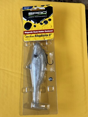 Spro John Crew s Megalojohn Swimbait 6   1 3/4 oz  Gizzard Shad