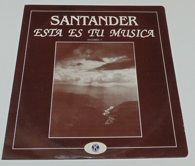 SANTANDER ESTA ES TU MUSICA KIWANIS BUCARAMANGA VINYL RECORD COLOMBIAN LP 33 RPM