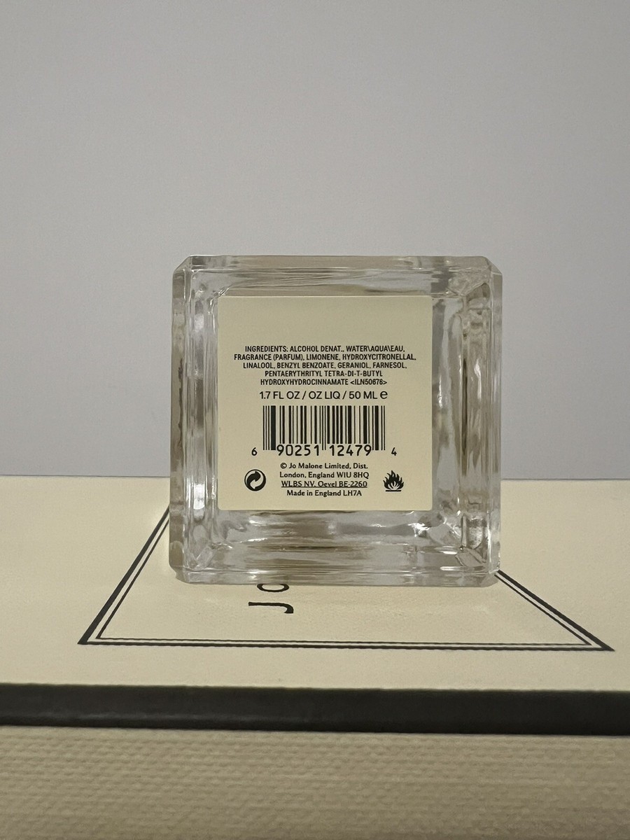 JO MALONE ROSE WATER & VANILLA コロン 試してみた】ローズ ウォーター & バニラ コロン Jo MALONE LONDONの