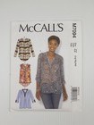 McCalls Sewing Pattern 7094 M7094 Women's Top 4 styles Pattern Size L-XXL NEW