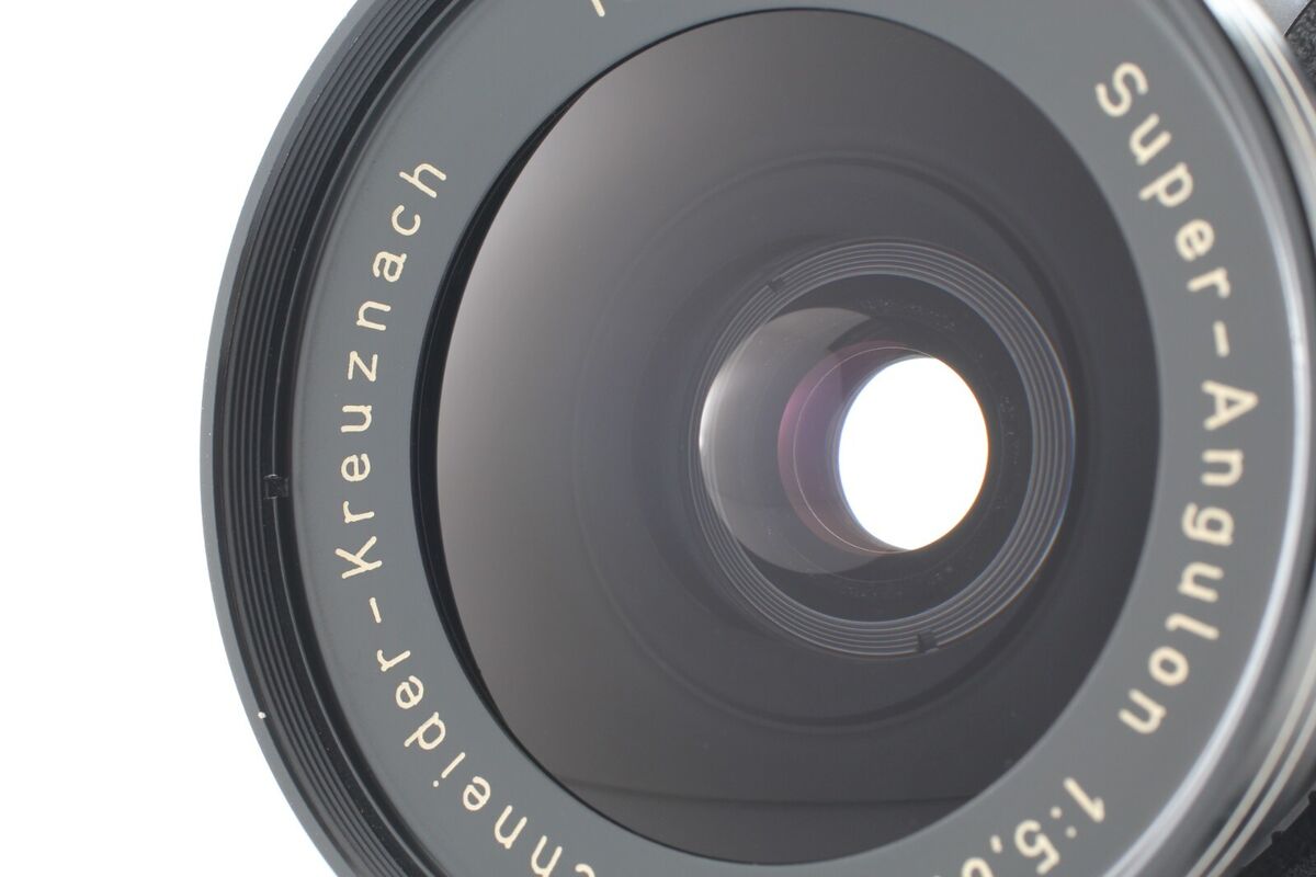 TOP MINT】Schneider Super Angulon 65mm F/5.6 Wide Angle Lens TOP MINT】Schneider Super Angulon 65mm F/5.6 Wide Angle Lens