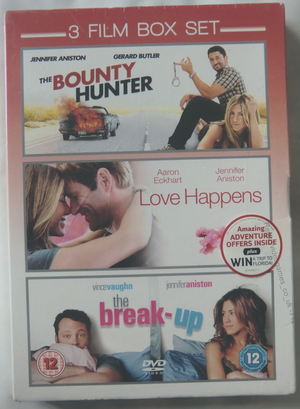 71264 DVD - The Bounty Hunter / Love Happens / The Break-up [NEW / SEALED]  2011