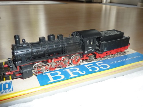 PIKO 516302 DAMPFLOK MIT TENDER BR 55 IN OVP%LÄUFT%553784 | Zustand: Gebraucht