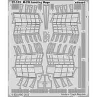 MW22 Eduard 72572 IL-2M Landing Flaps 1/72 Pe Set For Academy