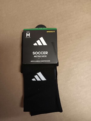 Adidas Metro 6 Over the Calf Sock-black/white-m
