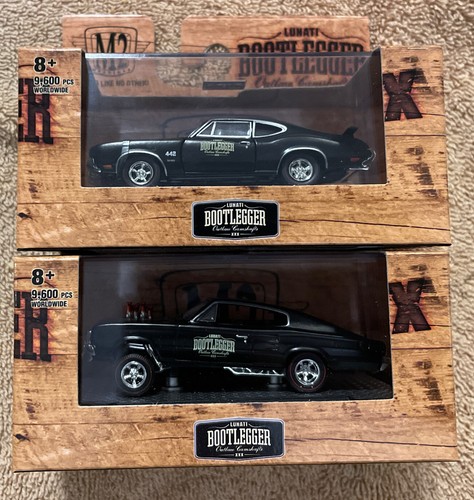 M2 MACHINES LUNATI BOOTLEGGER 1970 Oldsmobile Cutlass 442 W-30 S-48 & 66 Charger - Picture 6 of 10