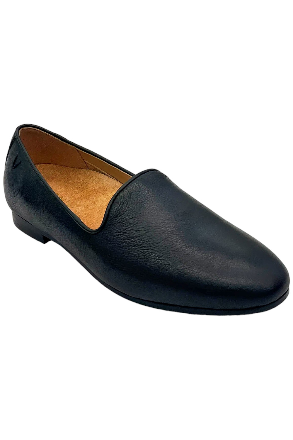 Женские мокасины-слипоны Vionic Willa II Leather из черной кожи 11690₽