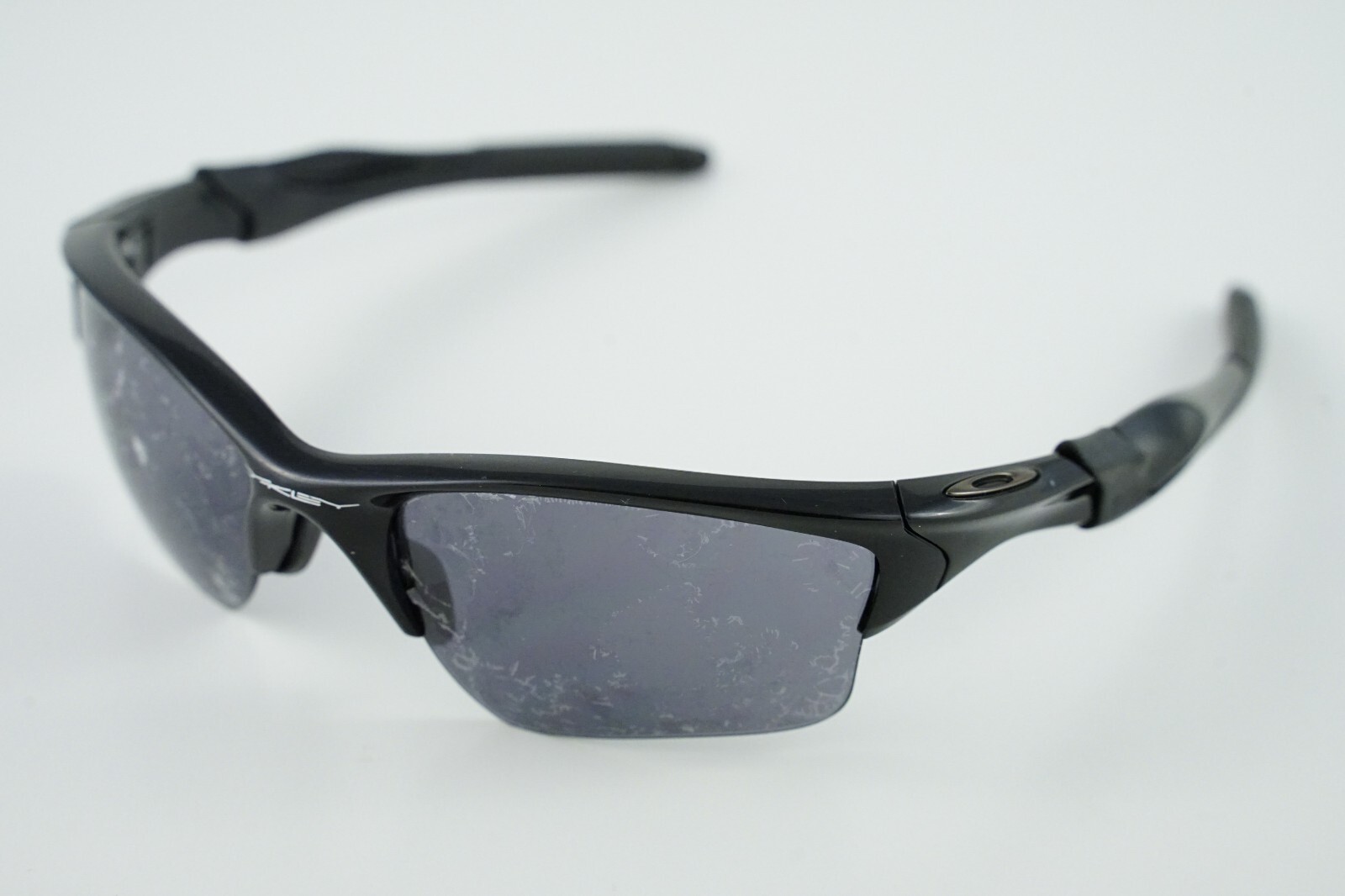Scratched Lens Oakley HALF JACKET 2.0 Polished Black… Gem