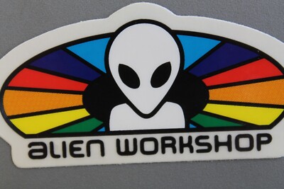Alien Workshop Skateboards Rainbow OG 90's GB2 Vintage