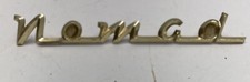 Chevrolet Nomad Tailgate Emblem Vintage Metal Script 1957 CHEVROLET NOMAD