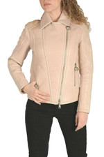 DROME Textured Leather Asymmetrical Zip Moto ...