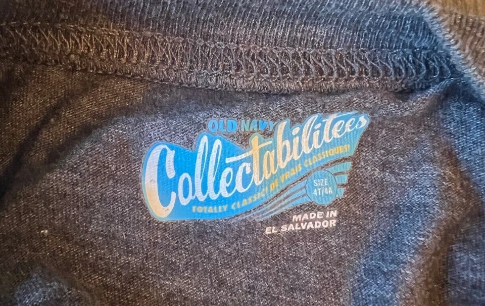 Marvel Old Navy Kid’s Spider-Man Gray Short Sleeve T-Shirt (4-T) - Image 4 of 4