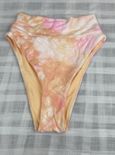 Aerie High Cut Cheeky Bikini Bottom Size Small