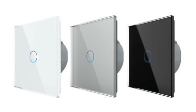 LIVOLO Touch Dimmer Lichtschalter Wandschalter Schalter Glas verschiedene Farben