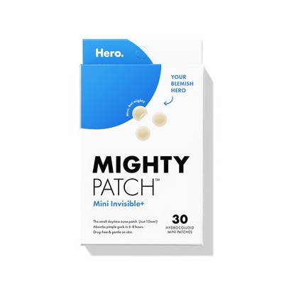 Invisible daytime acne spot patches