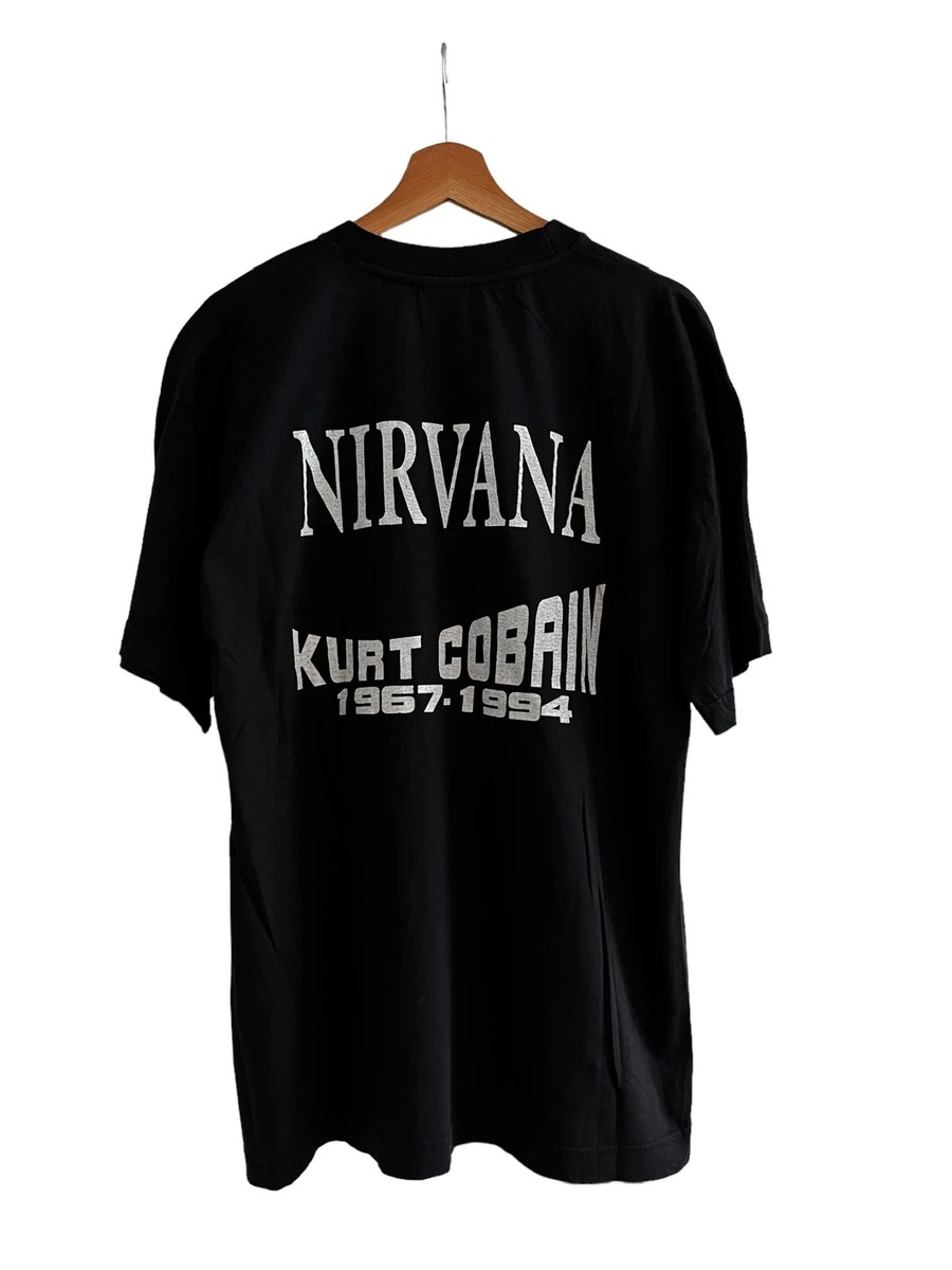  Cobain Tシャツ 　nirvāṇa 90s 90's Nirvana Kurt Cobain T-Shirt Sz XL | eBay