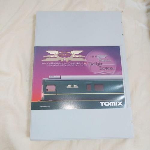 TOMIX TRILITE LIMITADO LOTE DE 3 ROSAS COMBINADO CON JUEGO DE 9 COCHES 48177 | Condition: Used
