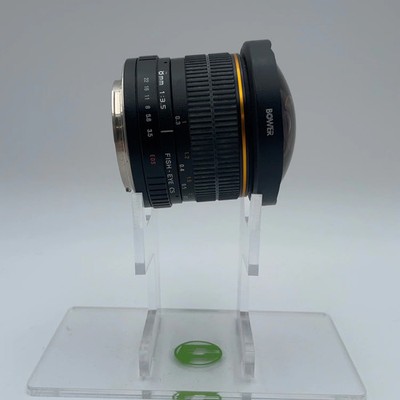 Bower 8mm f/3.5 Fisheye 8mm f/3.5 SLY358C For Canon EF-S Mount Manual Lens