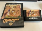 QuackShot Starring Donald Duck Sega Genesis Disney Cleaned Tested Working w/Case