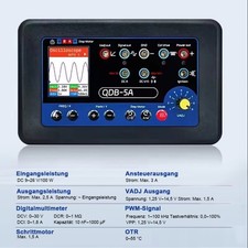 HoldPeak Digitaloszilloskop 2-Kanal + Signalgenerator + Multimeter – 10MHz/50MS/s, Akku