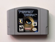 Nintendo 64 Perfect Dark Manual Box Game Tested Working N64 NTSC-U
