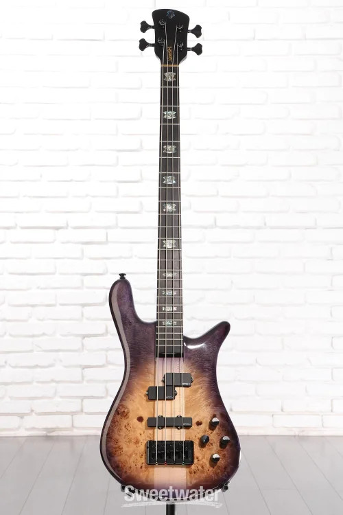 Spector Euro CST 4 Electric Bass Guitar - Natural Violet Burst