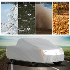 Labwork Waterproof Full Car Cover Pickup Truck Sun Snow Rain Dust Resistant