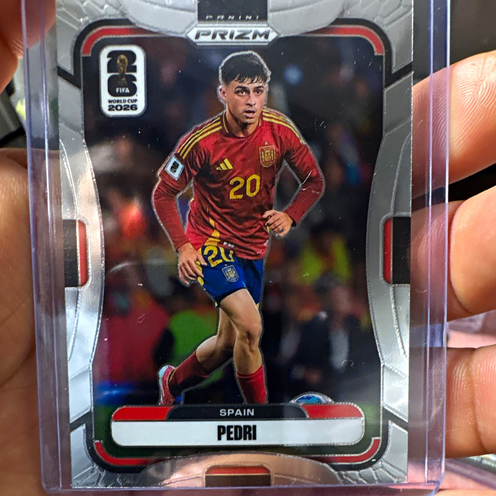 Panini 2026 Prizm FIFA World Cup Base Set Pedri Spain #80 Soccer Card