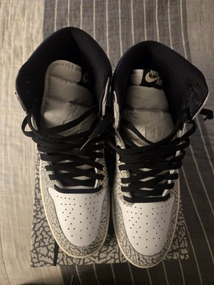 Air Jordan 1 Retro High White Cement