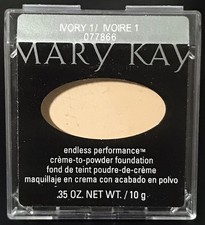 READ Mary Kay Endless Performance Creme to Powder Foundation Ivory 1 Full Size