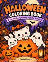 Halloween Malbuch FüR Alle Altersgruppen, Lustige & Gruselige Ausmalbilder