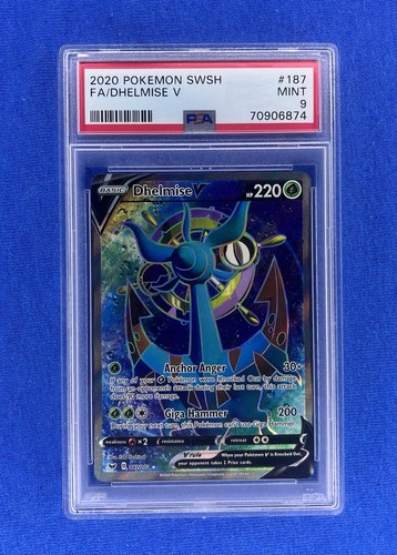 Dhelmise V graded PSA 9 for sale on eBay